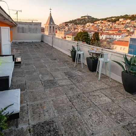 The Spot - Rooftop In The Centre + Parking Appartement Šibenik