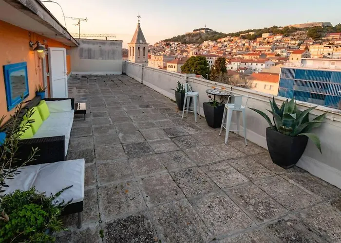 The Spot - Rooftop In The Centre + Parking Apartamento Šibenik